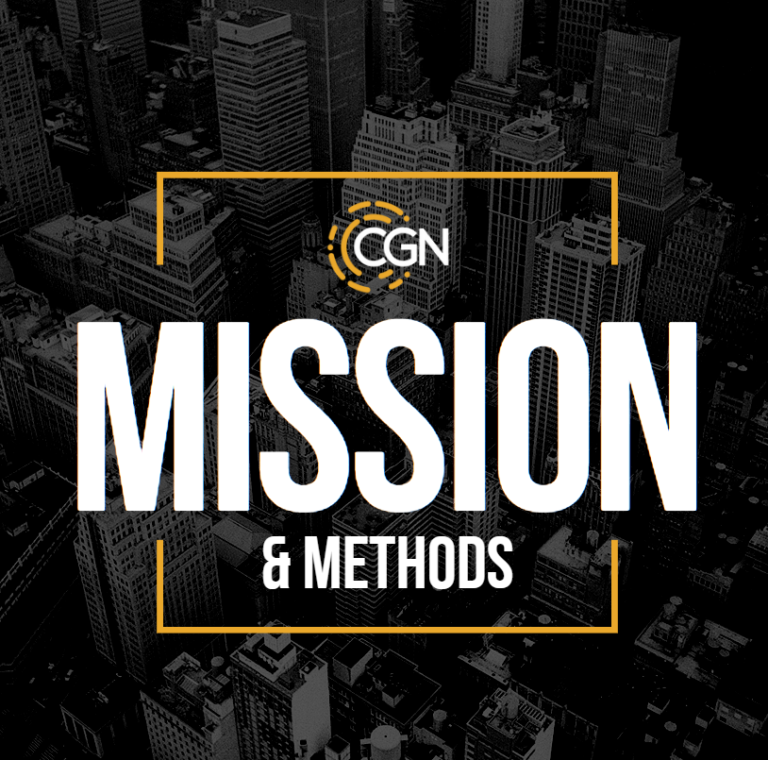 New Season of CGN Mission & Methods!
