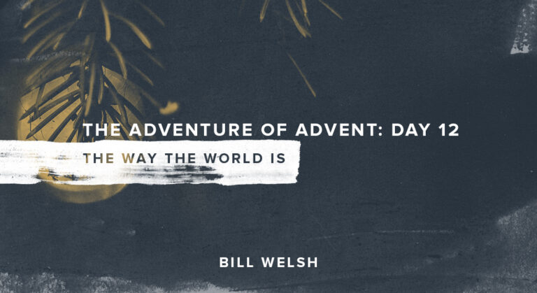 The Adventure of Advent: Day 12 – The Way The World Is