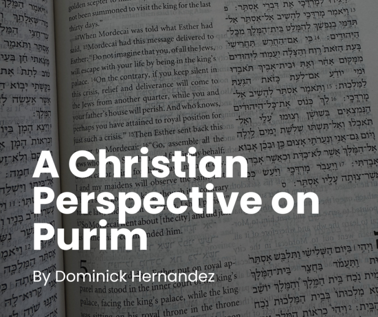 A Christian Perspective on Purim