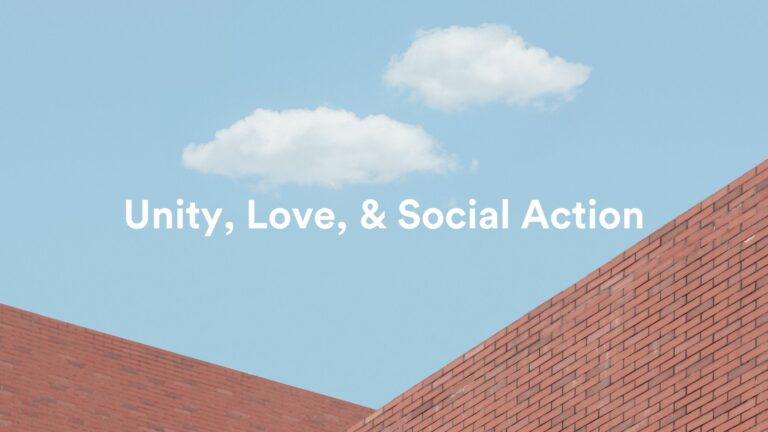 Unity, Love, and Social Action – Calvary Chapel