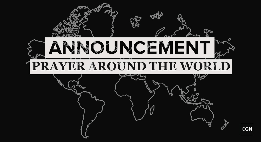 Prayer Around the World Announcement