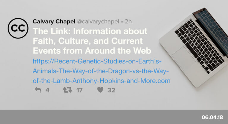 The Link: Recent Genetic Studies on Earth’s Animals, The Way of the Dragon vs. the Way of the Lamb,  Anthony Hopkins & More