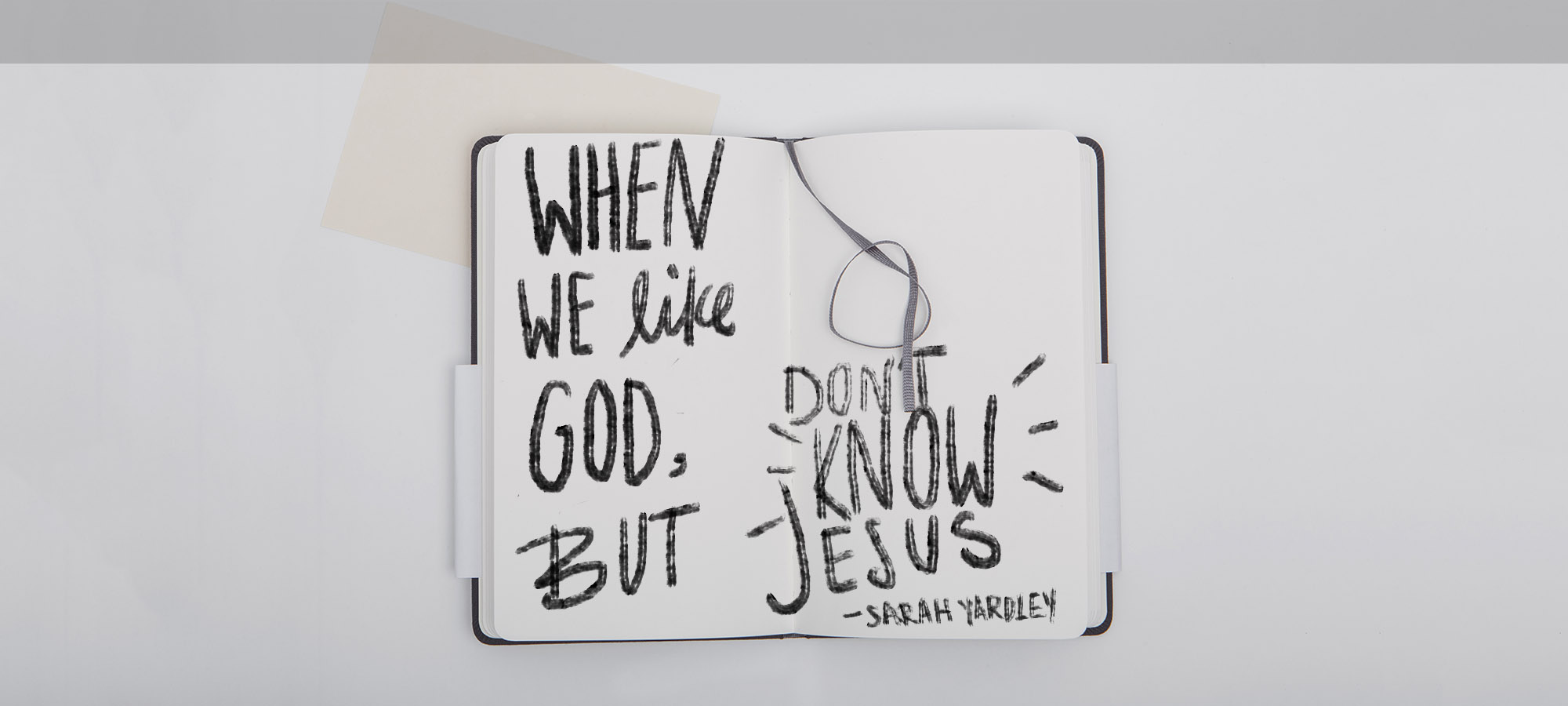 When We Like God, But Don’t Know Jesus
