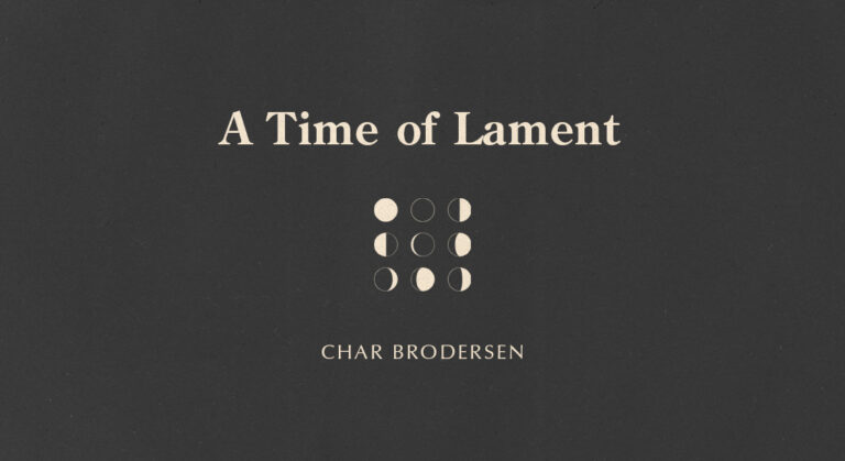 A Time of Lament
