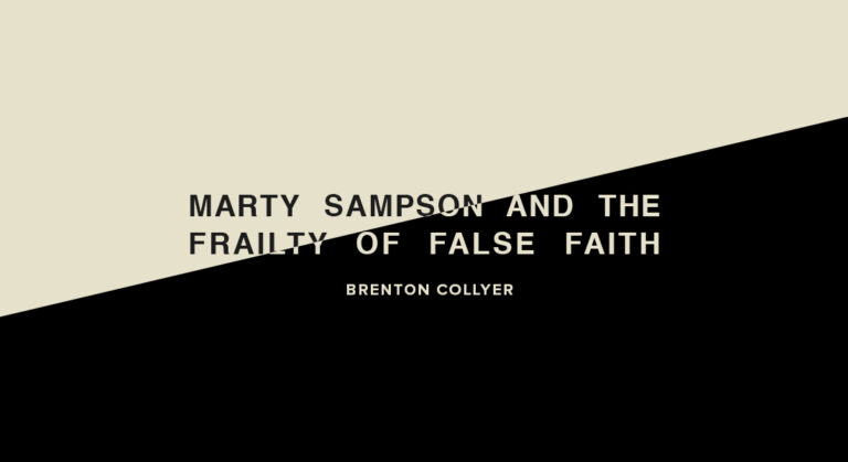 Marty Sampson And The Frailty Of False Faith