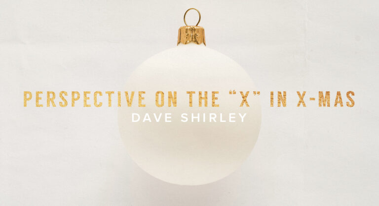 Perspective on the “X” in X-Mas